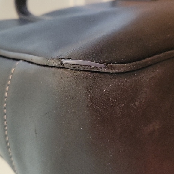 Coach Black leather Laptop office bag - Picture 4 of 8